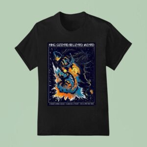 King Gizzard And The Lizard Wizard Warrane Sydney Australia At Sydney Opera House On And December T Shirt