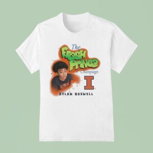 Kylan Boswell The Fresh Prince Of Champaign Illinois Fighting Illini T Shirt