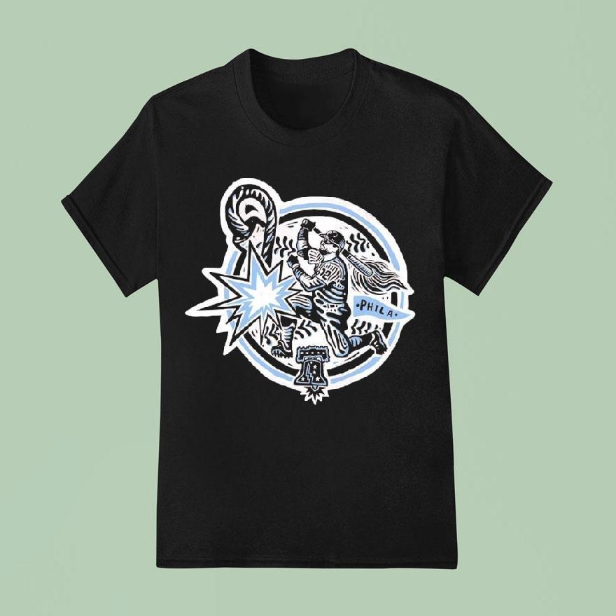 Kyle Schwarber Player Philadelphia Phillies Schwarbomb Graphic T Shirt