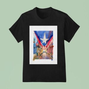 La Bandera Boricua T Shirt