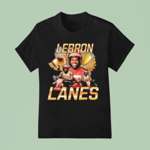 Lebron James Lebron Lanes Racing Trophy T Shirt