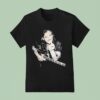 Lemmy Backstage Middle Finger Guitar T Shirt