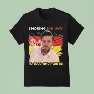 Leon Draisaitl Smoking His Way To Poin T Shirt