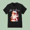 Let It Snow Christmas Santa T Shirt