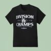 Los Angeles Dodgers Mlb Postseason Nl West Division Champions Baseball T Shirt