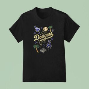 Los Angeles Dodgers World Series Champions Bling Bling T Shirt