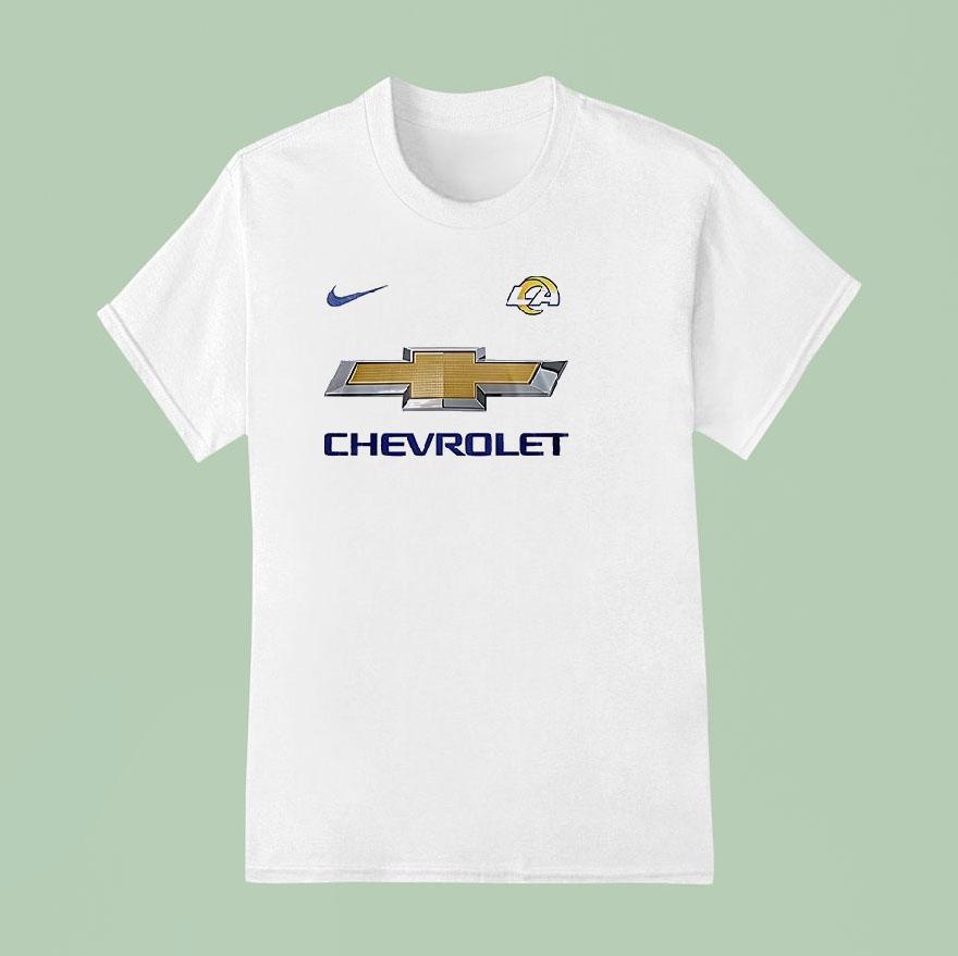 Los Angeles Rams Chevrolet Best Companion The Heartbeat Of America T Shirt