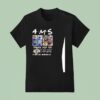 Los Angeles Rams I Ll Be There For You Thank You For The Memories Friends Style T Shirt