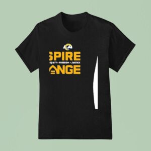 Los Angeles Rams Inspire Change Opportunity Equity Freedom Justice T Shirt