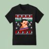 Los Temerarios Dog Feliz Navidad Ugly Christmas T Shirt