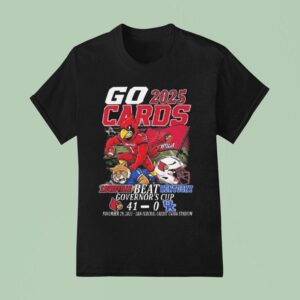 Louisville Beat Kentucky Governor S Cup Go Cards Mascot T Shirt