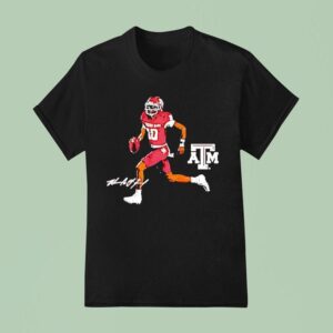 Marcel Reed Texas Am Aggies Superstar Pose Signature T Shirt