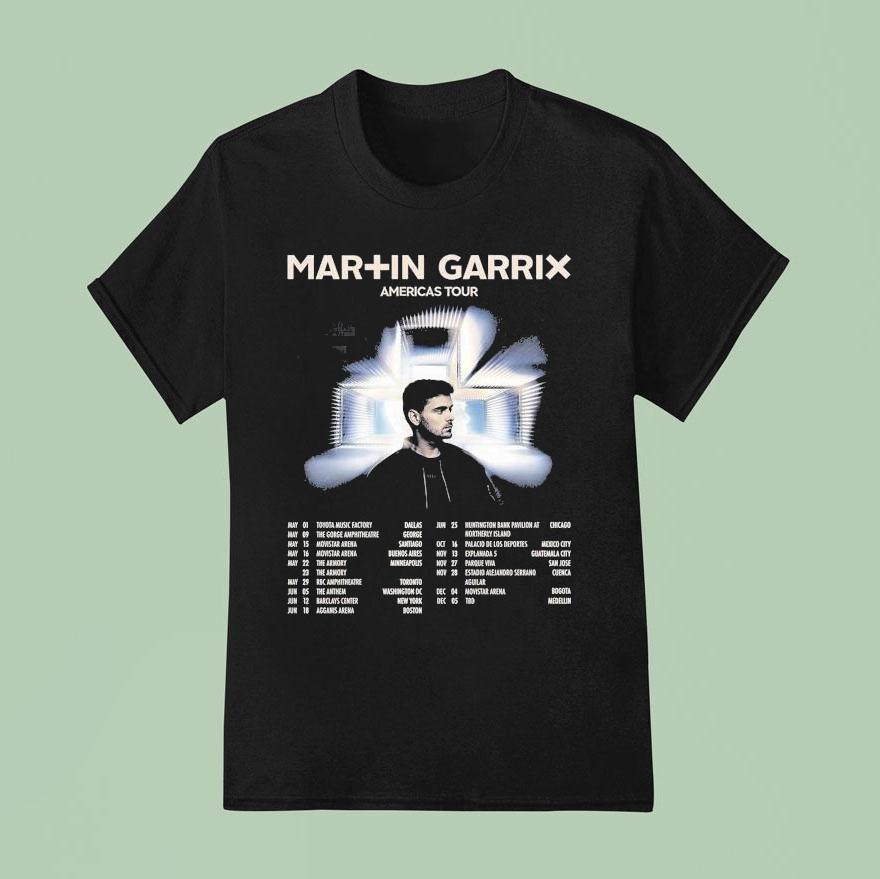 Martin Garrix Americas Tour North And South America Dates T Shirt