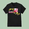 Maryland Terrapins Champion State Shape T Shirt