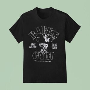 Matt Rife Rife S Gym Stay Golden Tour T Shirt