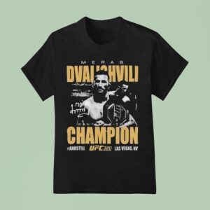 Merab Dvalishvili Ufc Bantamweight Champion Las Vegas T Shirt