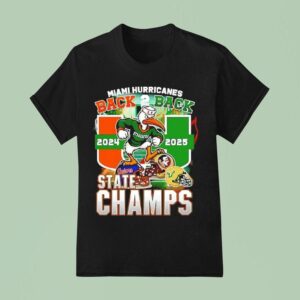Miami Hurricanes Defeat Florida State Seminoles Florida Bulls And Gators State Champs Bb T Shirt