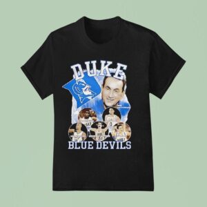Mike Kyrie Jayson Shane Battier Christian Laettner Duke Blue Devils Celebrating The Legends T Shirt
