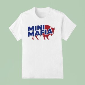 Mini Mafia Buffalo Bills Logo T Shirt