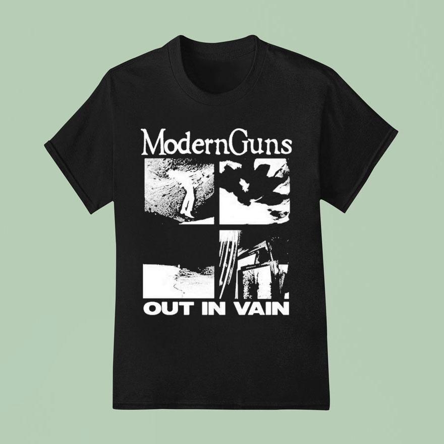 Modern Guns Out In Vain T Shirt
