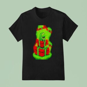 Monster In Gift Box Christmas T Shirt