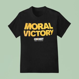 Moral Victory Cricket Unfiltered Logo T Shirt