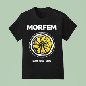 Morfem Mani Gary Mounfield Lemon Graphic T Shirt