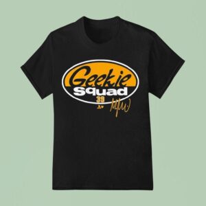 Morgan Geekie Squad Signature Number Graphic T Shirt