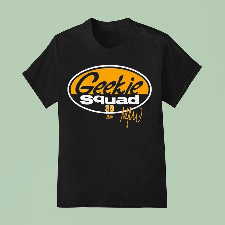 Morgan Geekie Squad Signature Number Graphic T Shirt
