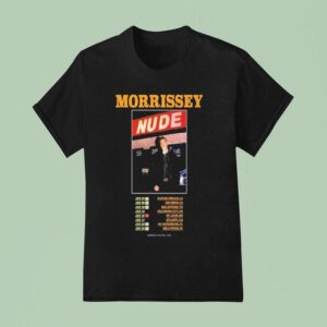 Morrissey Nude Tour January T Shirt