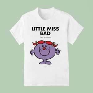Mr Men Little Miss Little Miss Bad T Shirt