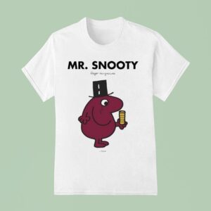 Mr Men Little Miss Mr Snooty T Shirt