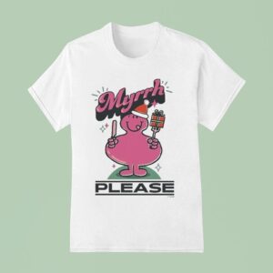 Mr Men Little Miss Myrrh Please Christmas T Shirt