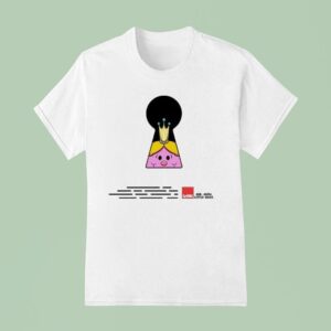 Mr Men Little Miss Princess Keyhole T Shirt