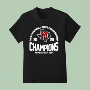 Muenster Isd A D Football State Champions T Shirt