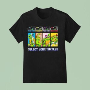 Mutant Ninja Turtles Select Your Turtles Graphic T Shirt