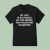 My Life Is As Stable As This Israel And Palestine Ceasefire T Shirt