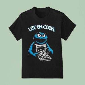 Myron Gaines Wearing Let Em Cook Monster Cookies T Shirt