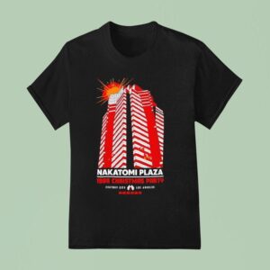 Nakatomi Plaza Christmas Party Die Hard T Shirt
