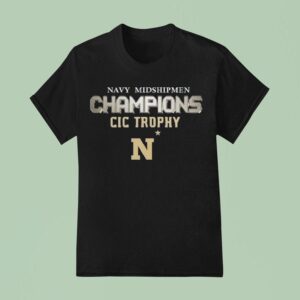 Navy Midshipmen Champions Cic Trophy Navy Army Game T Shirt