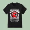 New England Patriots Afc East Division Champions Logo T Shirt