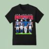 New England Patriots Graphic Apparel Signatures Coach And Players T Shirt
