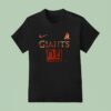 New York Giants X Avatar Fire And Ash Logo T Shirt