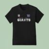 New York Giants X No One Likes Us We Don T Care Logo T Shirt