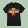 New York Knicks Nba Cup Champions Gold T Shirt