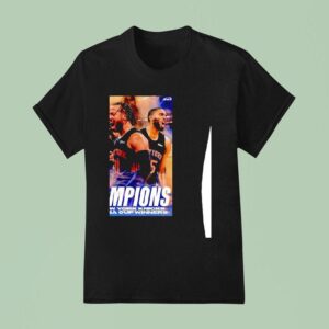 New York Knicks Champions Nba Cup Winners T Shirt