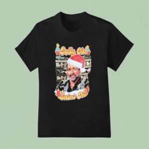 Nicolas Cage Jolly Old Saint Nic Christmas T Shirt