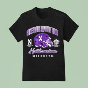 Northwestern Football Gameabove Sports Bowl Wildcats T Shirt