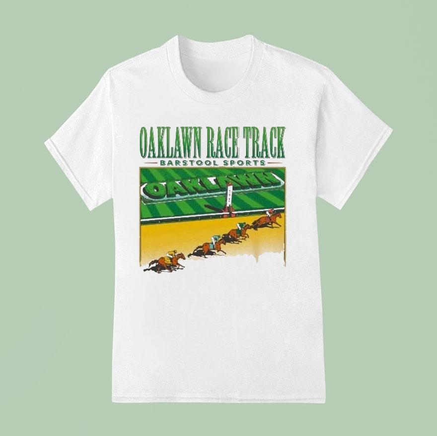Oaklawn X Barstool Sports Race Track T Shirt