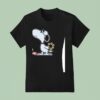 Oasis Snoopy And Woodstock Rock Band T Shirt